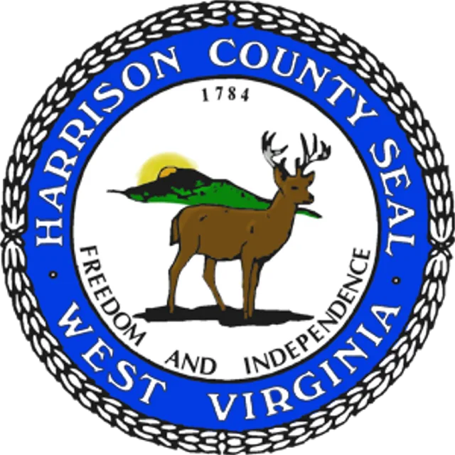 Harrison County, West Virginia, USA flag