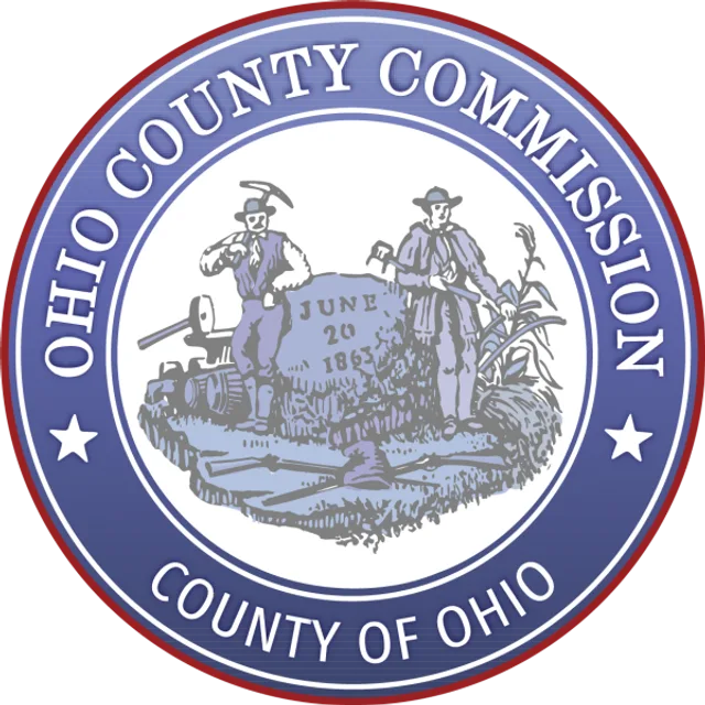 Ohio County, West Virginia, USA flag