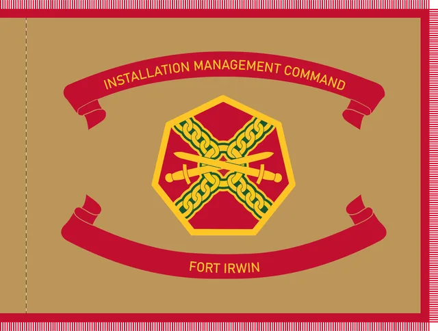 Fort Irwin, California, USA flag