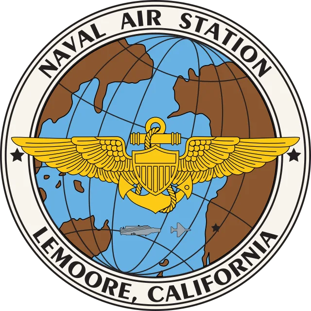 Naval Air Station Lemoore, California, USA flag