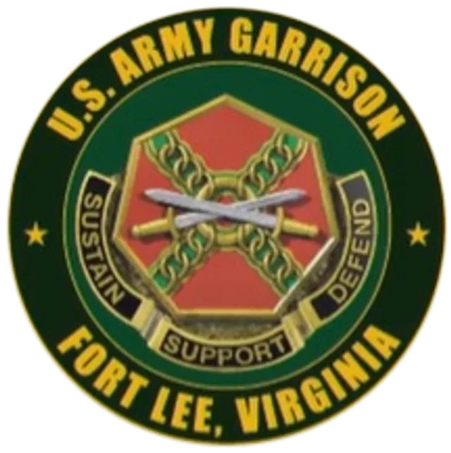 Fort Lee, Virginia, USA flag