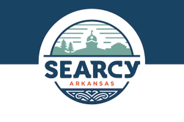 Searcy, White County, Arkansas, USA flag