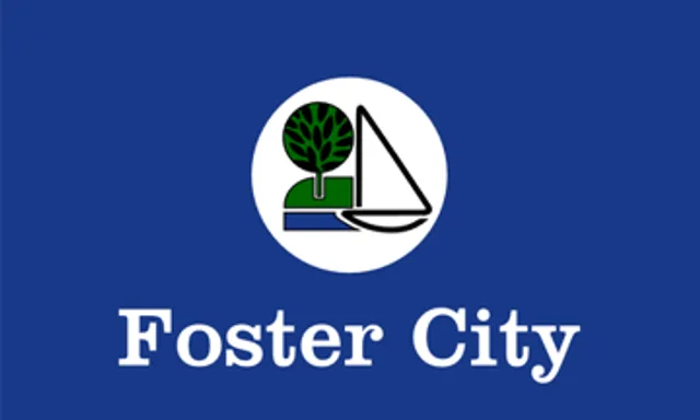 Foster City, San Mateo County, California, USA flag