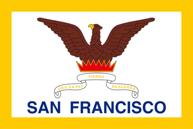 San Francisco, California, USA flag