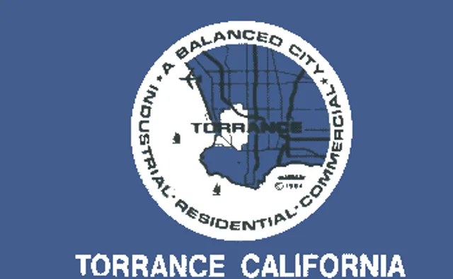 Torrance, Los Angeles County, California, USA flag