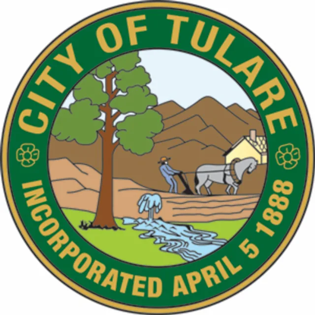 Tulare, Tulare County, California, USA flag