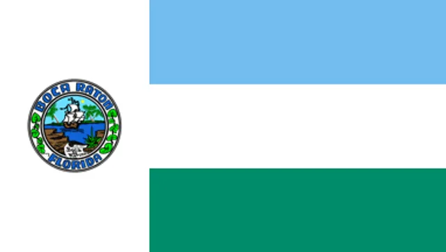 Boca Raton, Palm Beach County, Florida, USA flag