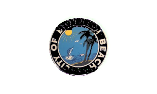 Boynton Beach, Palm Beach County, Florida, USA flag