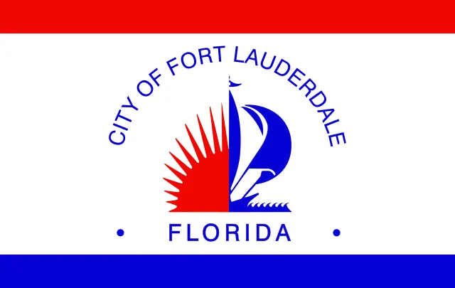 Fort Lauderdale, Broward County, Florida, USA flag