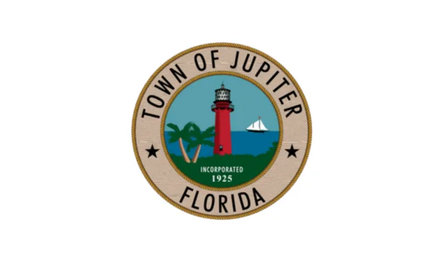 Jupiter, Palm Beach County, Florida, USA flag