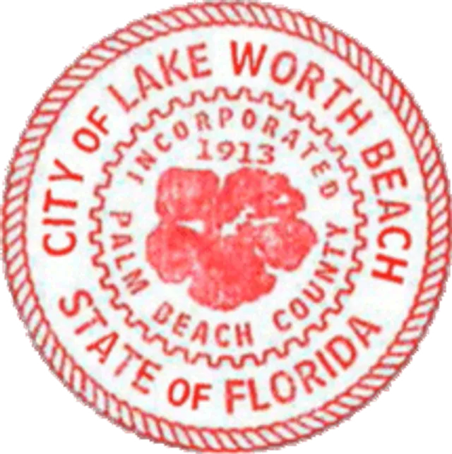 Lake Worth Beach, Palm Beach County, Florida, USA flag