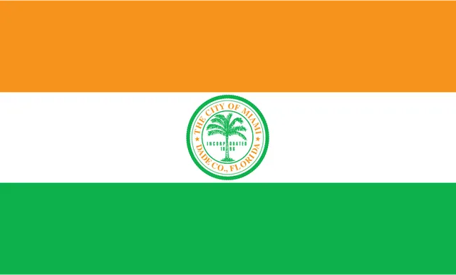 Miami, Miami-Dade County, Florida, USA flag
