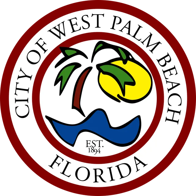 West Palm Beach, Palm Beach County, Florida, USA flag