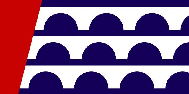 Des Moines, Polk County, Iowa, USA flag