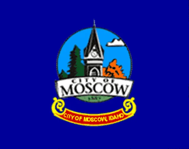 Moscow, Latah County, Idaho, USA flag