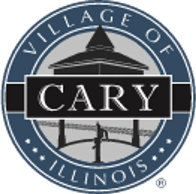 Cary, McHenry County, Illinois, USA flag