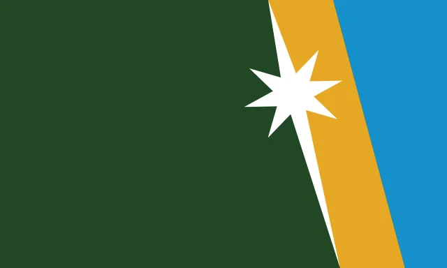 Evanston, Cook County, Illinois, USA flag