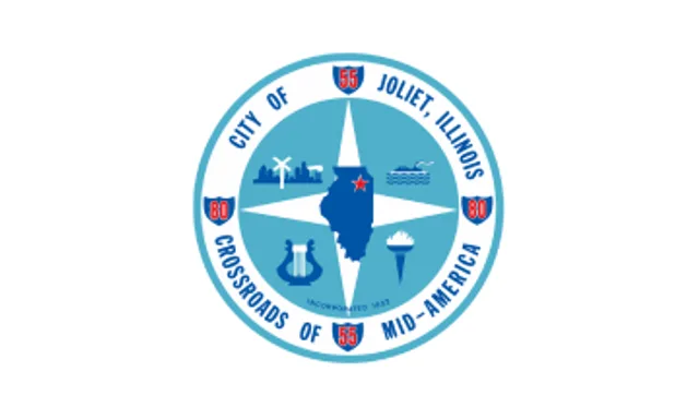 Joliet, Will County, Illinois, USA flag