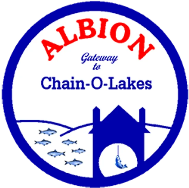 Albion, Noble County, Indiana, USA flag