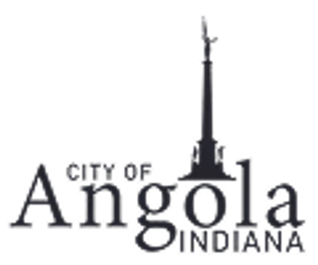 Angola, Steuben County, Indiana, USA flag