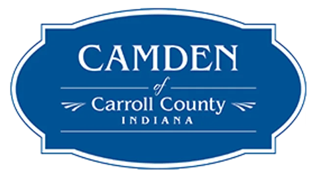 Camden, Carroll County, Indiana, USA flag