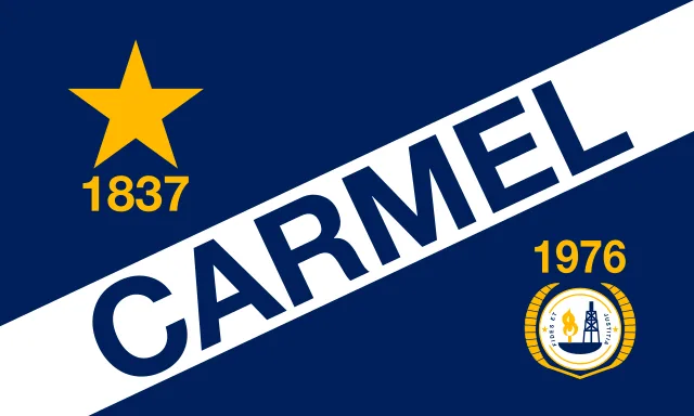 Carmel, Hamilton County, Indiana, USA flag