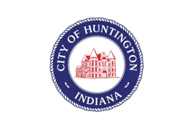 Huntington, Huntington County, Indiana, USA flag