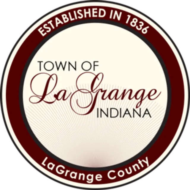 Lagrange, LaGrange County, Indiana, USA flag