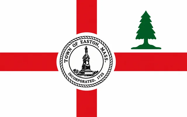 Easton, Bristol County, Massachusetts, USA flag