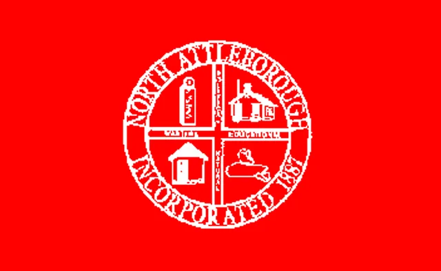 North Attleborough, Bristol County, Massachusetts, USA flag