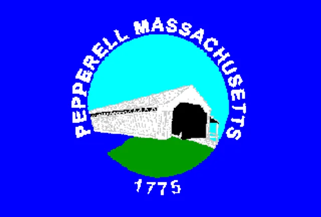 Pepperell, Middlesex County, Massachusetts, USA flag