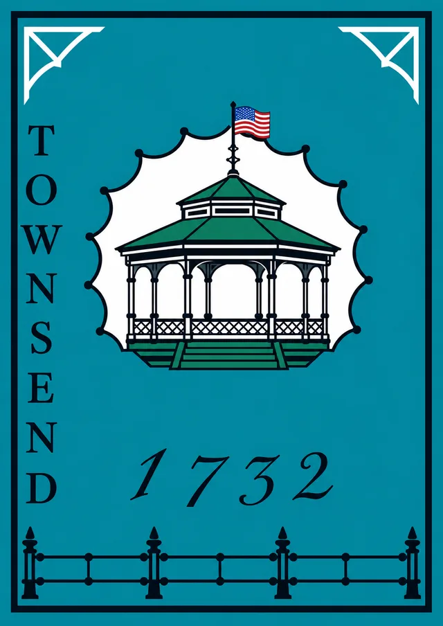 Townsend, Middlesex County, Massachusetts, USA flag