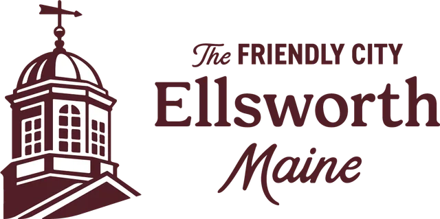 Ellsworth, Hancock County, Maine, USA flag