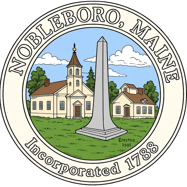 Nobleboro, Lincoln County, Maine, USA flag