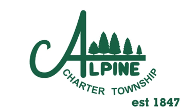 Alpine Township, Kent County, Michigan, USA flag