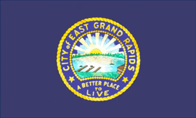 East Grand Rapids, Kent County, Michigan, USA flag