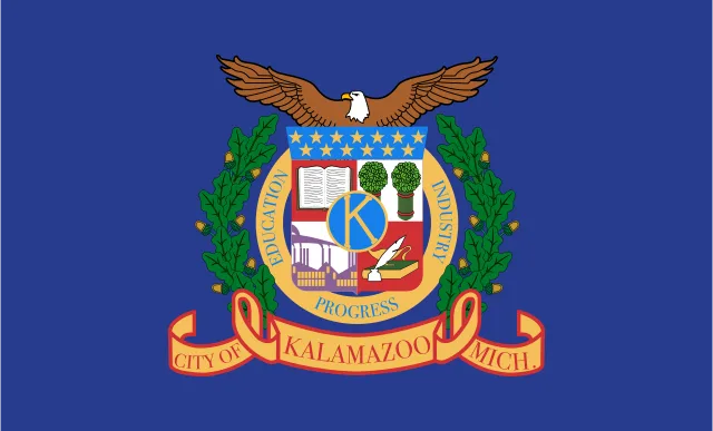 Kalamazoo, Kalamazoo County, Michigan, USA flag