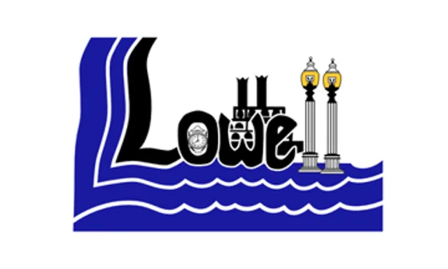 Lowell, Kent County, Michigan, USA flag
