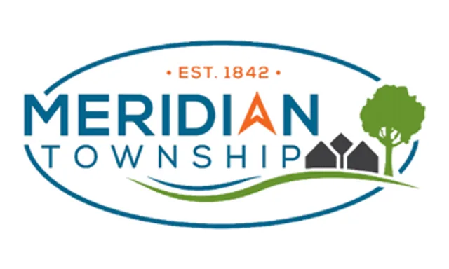 Meridian Charter Township, Ingham County, Michigan, USA flag