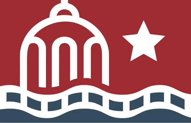 Jefferson City, Cole County, Missouri, USA flag