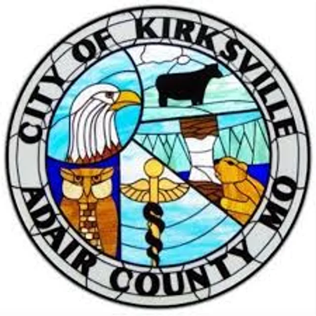 Kirksville, Adair County, Missouri, USA flag