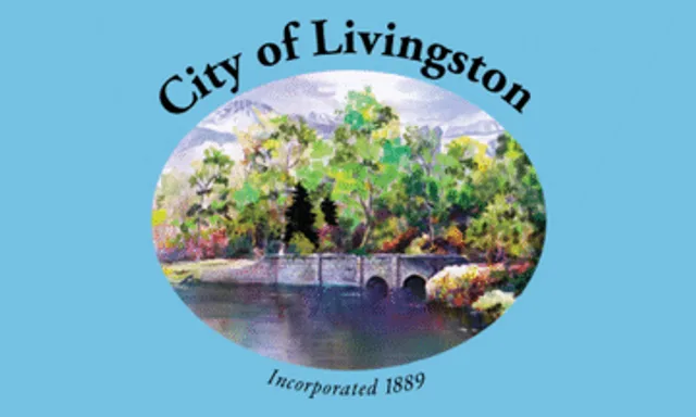 Livingston, Park County, Montana, USA flag