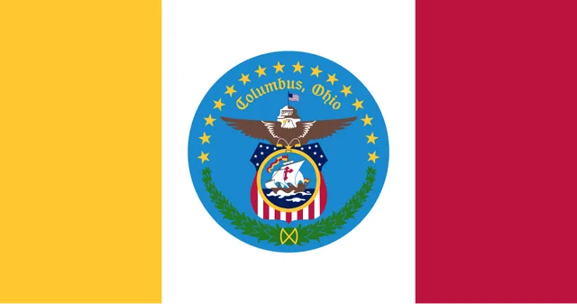 Columbus, Franklin County, Ohio, USA flag