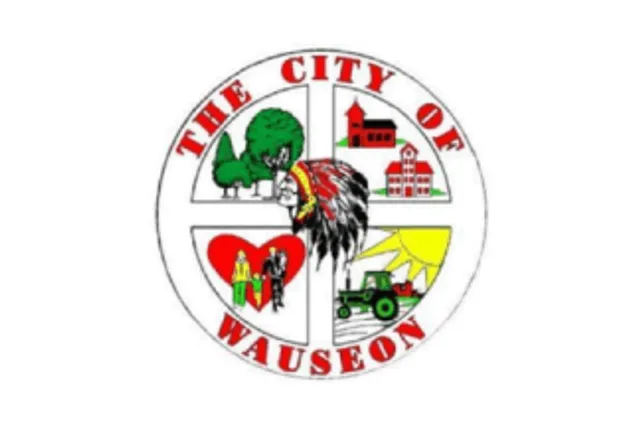 Wauseon, Fulton County, Ohio, USA flag