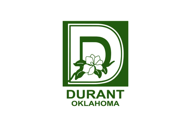 Durant, Bryan County, Oklahoma, USA flag