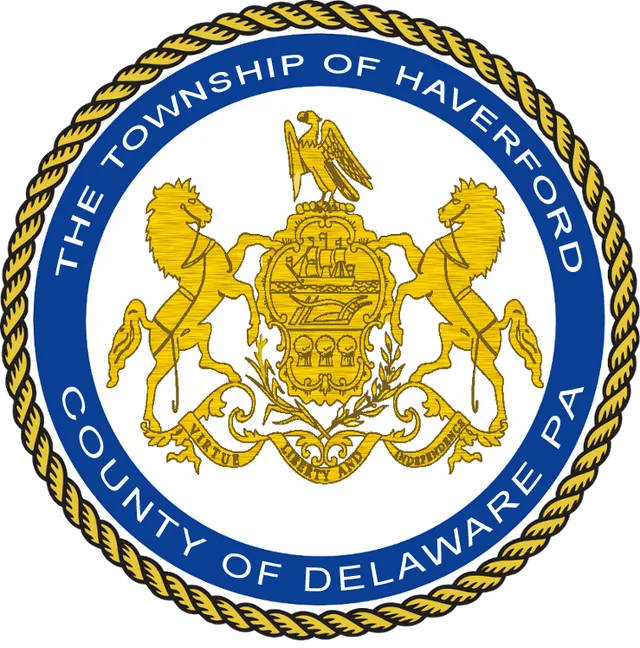 Haverford Township, Delaware County, Pennsylvania, USA flag
