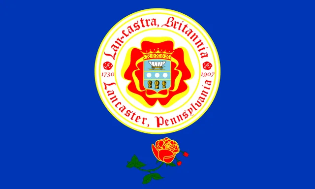 Lancaster, Lancaster County, Pennsylvania, USA flag