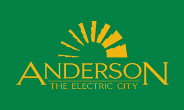 Anderson, Anderson County, South Carolina, USA flag