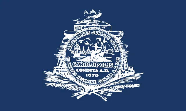 Charleston, Charleston County, South Carolina, USA flag