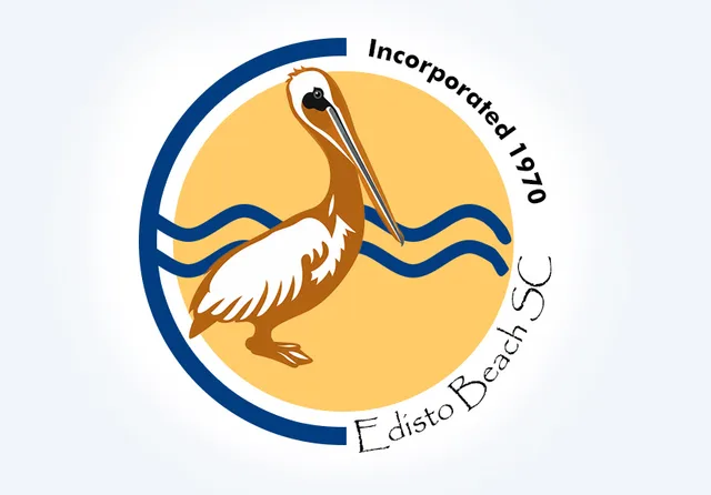 Edisto Beach, Colleton County, South Carolina, USA flag
